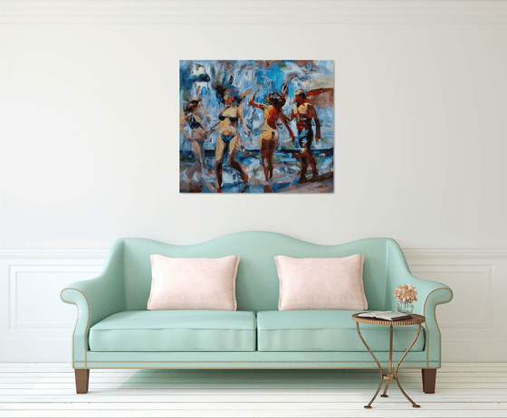 In the beat of liquid light