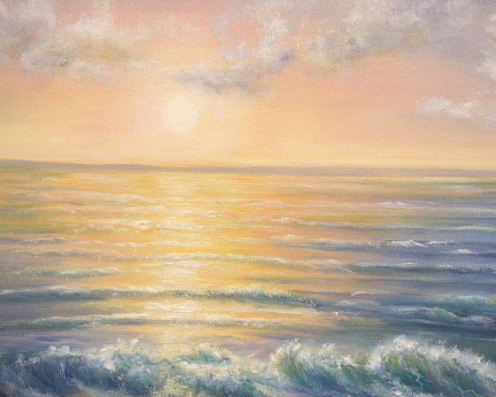 Ocean sunset 2