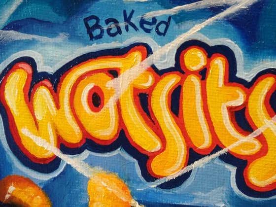 Wotsits crisps still life