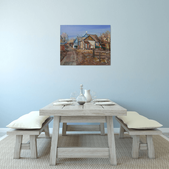 On the outskirts of Chernigov. Spring