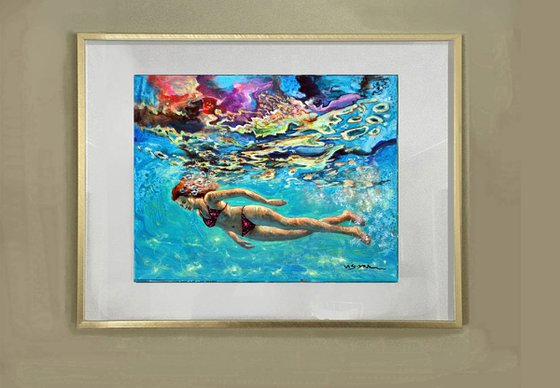 Girl swimming41