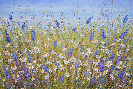 Lavender and Daisies