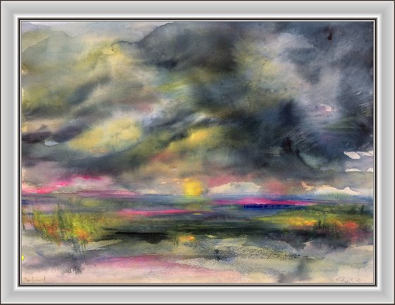 Storm In My Mind - Abstract Landscape I Seascape