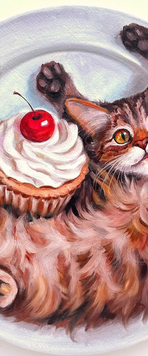 On a Dessert Plate by VICTO