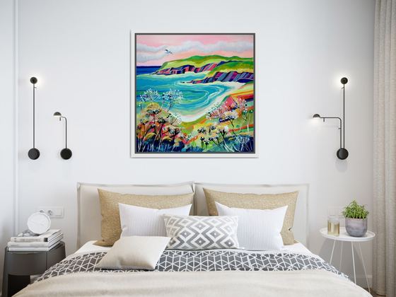 Flight over Lantic Bay