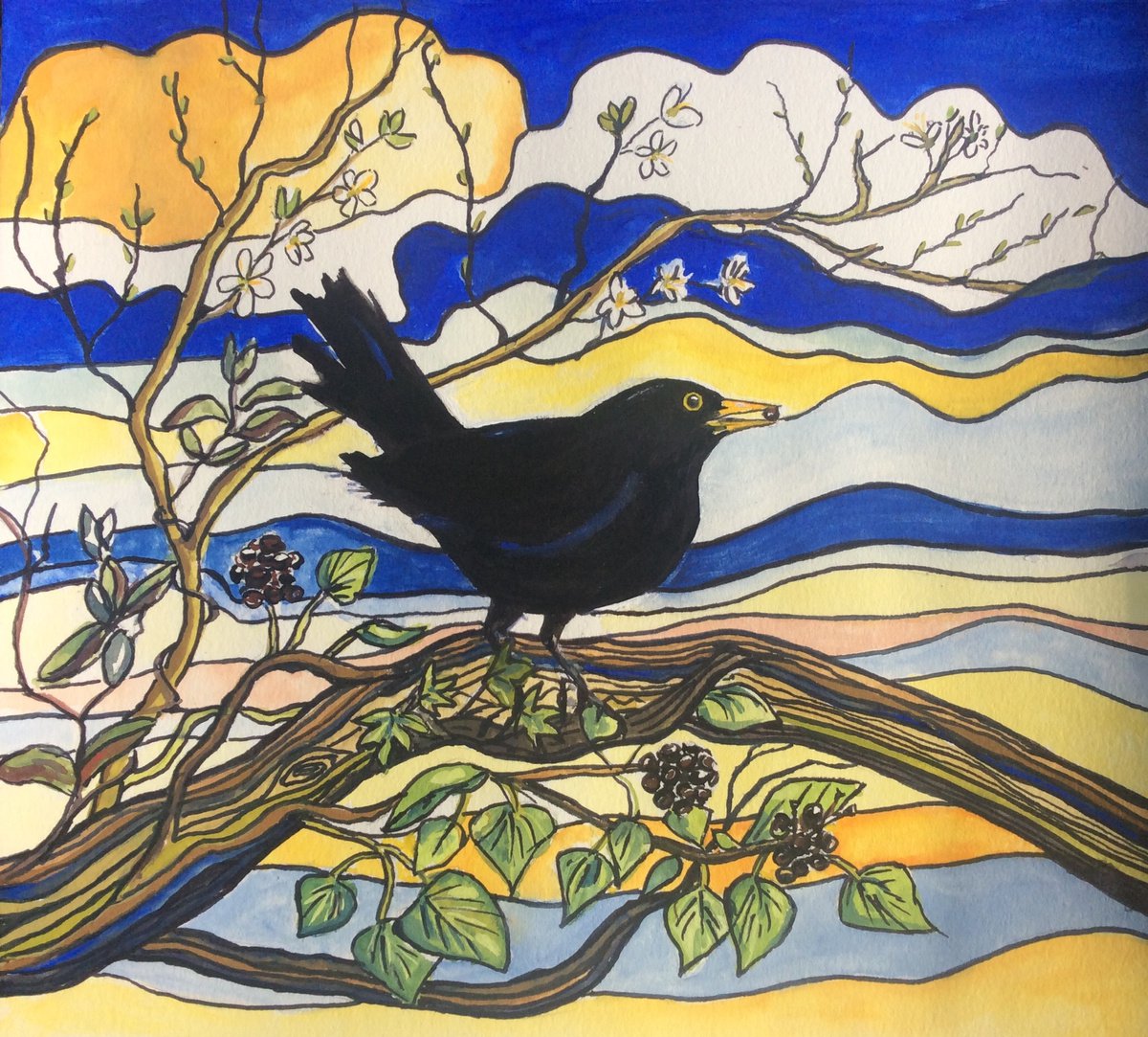 Blackbird by Lucy Smerdon
