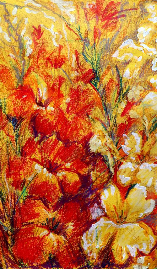 Gladiolus 2 by Rakhmet Redzhepov