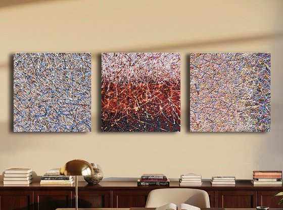 Day one - triptych