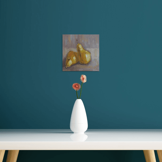 Still-life "Two pears"