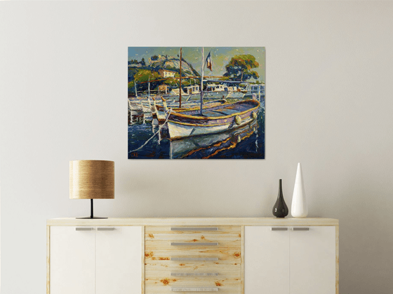 Surrounded by tranquility