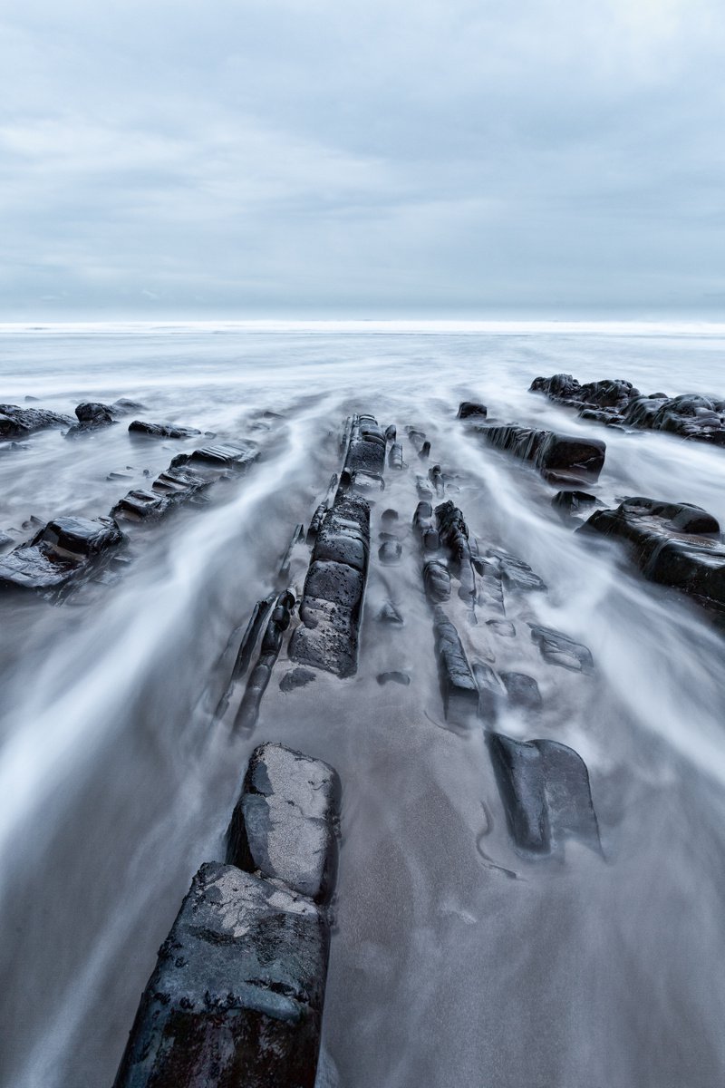 Photorealistic Photograph , Sandymouth Beach Cornwall Uk By Paul Nash, 16 X 24, Artwork For Sale On Artfinder