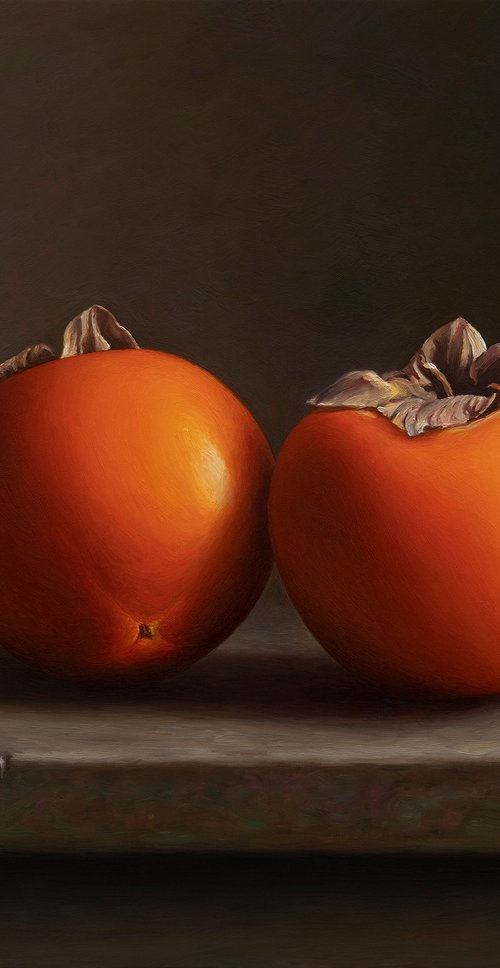 Persimmons by Albert Kechyan