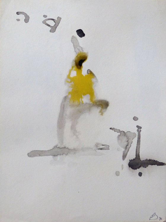 Minimalist abstract figure