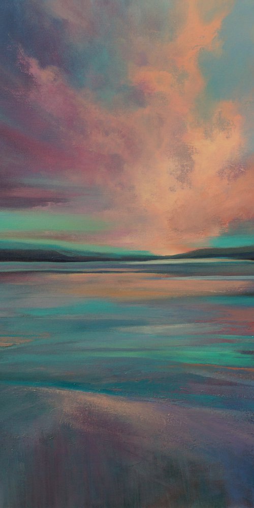 Tidal Sunset by Sandra Michele Knight