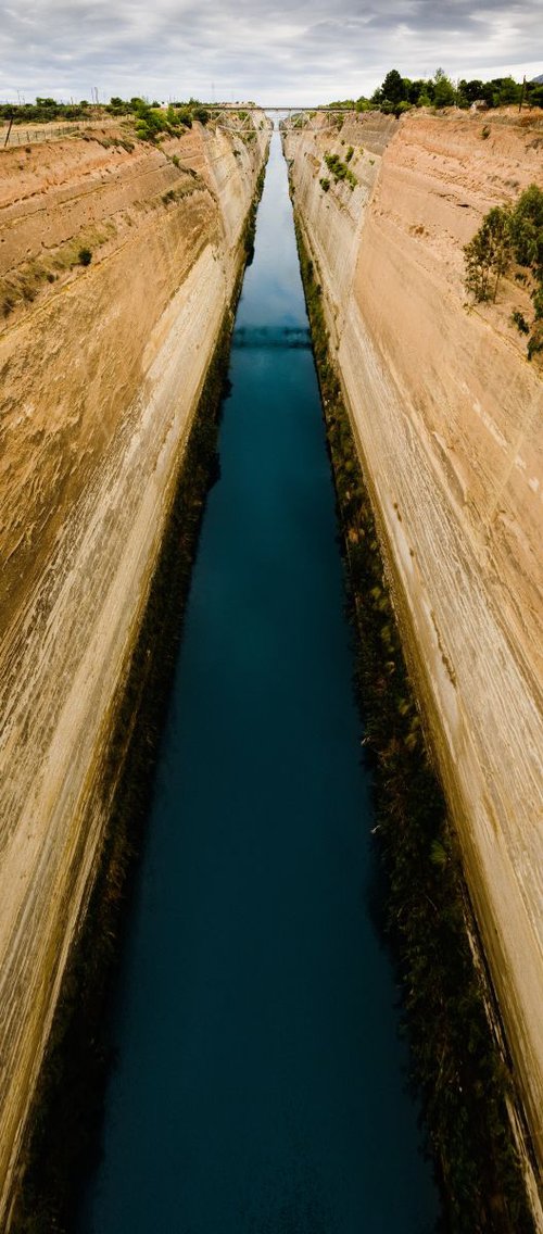 The Corinth Canal by Tom Hanslien