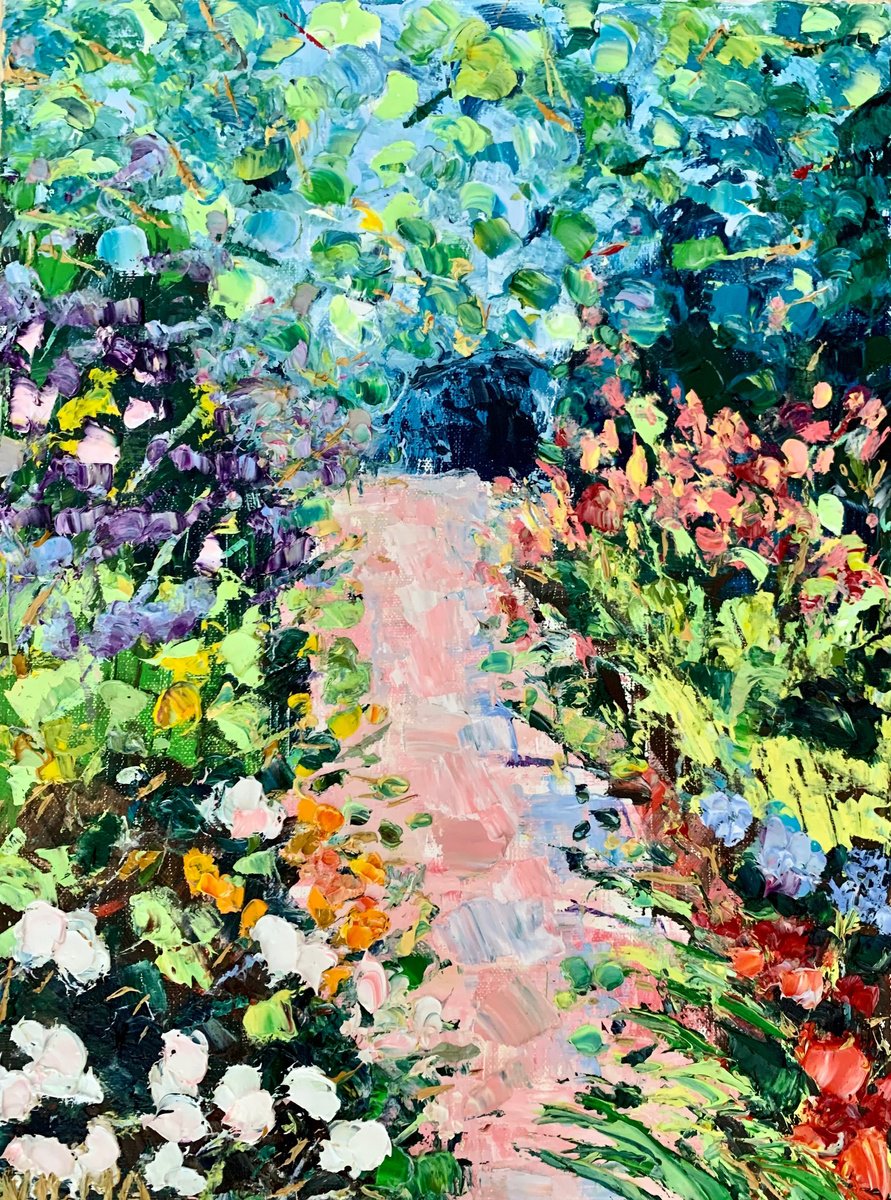 Blooming garden by Vilma Gataveckien?