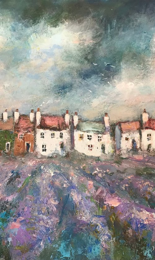 Lavender Garden by Roma Mountjoy