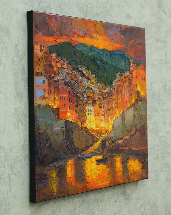 Evening Riomaggiore Italy