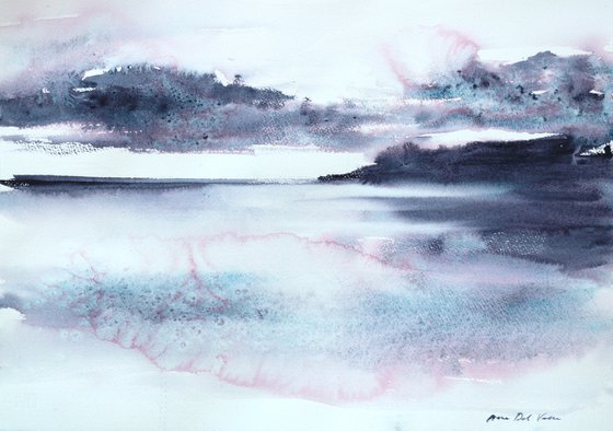 Abstract Seascape "Moonglow V"