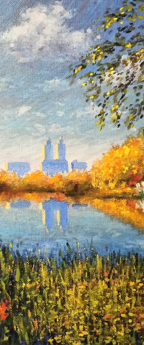 Autumn day in Central Park 2 by Oleh Rak
