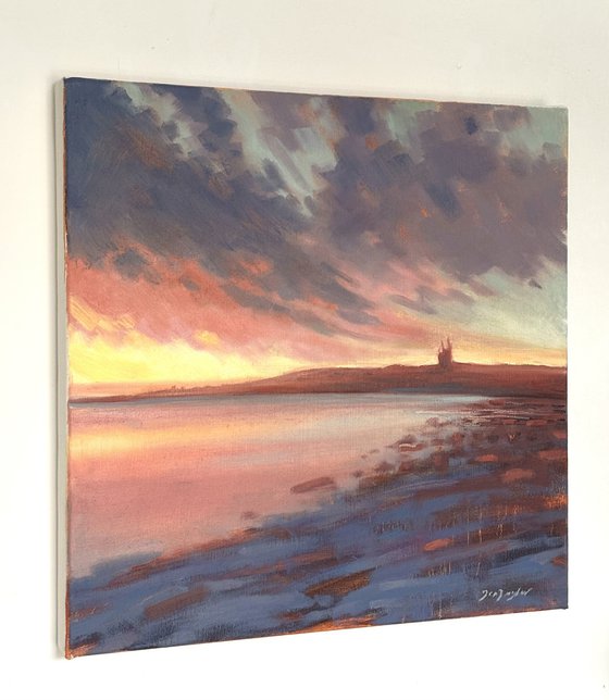 Dunstanburgh Afterglow