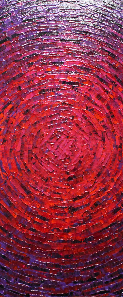 Shard of purple red color by Jonathan Pradillon