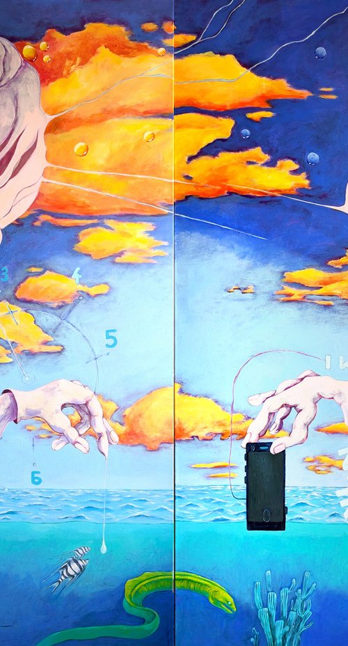 I WOULD LOVE TO SWIM NAKED IN THE OCEAN by KOMAR