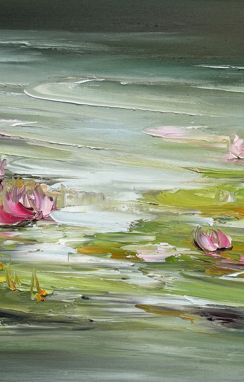 Water lilies No 180 by Liliana Gigovic