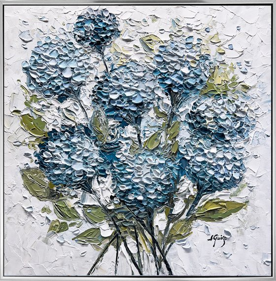 Blue Hydrangea