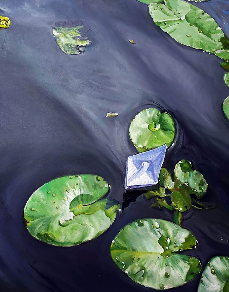 Photorealistic Landscape Giclee Print By Anatolii Varvarov, 20 X 28, Peacekeepers, Original Artwork