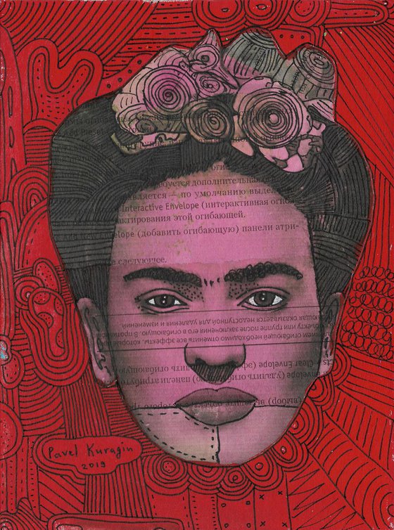 Portrait of Frida Kahlo #70