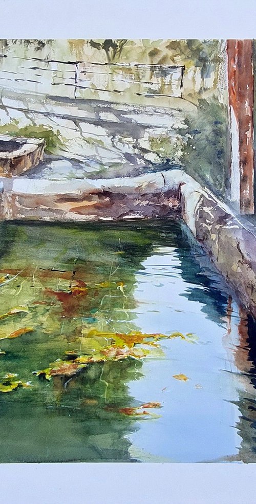 OLD WASHHOUSE OF GUADALAJARA, SPAIN by Maylu García