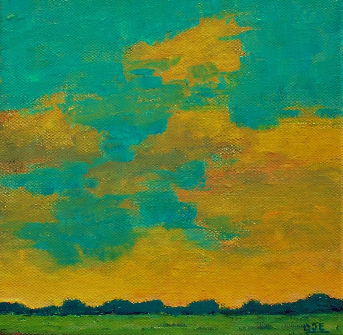 Calm Sunset by David J Edwards
