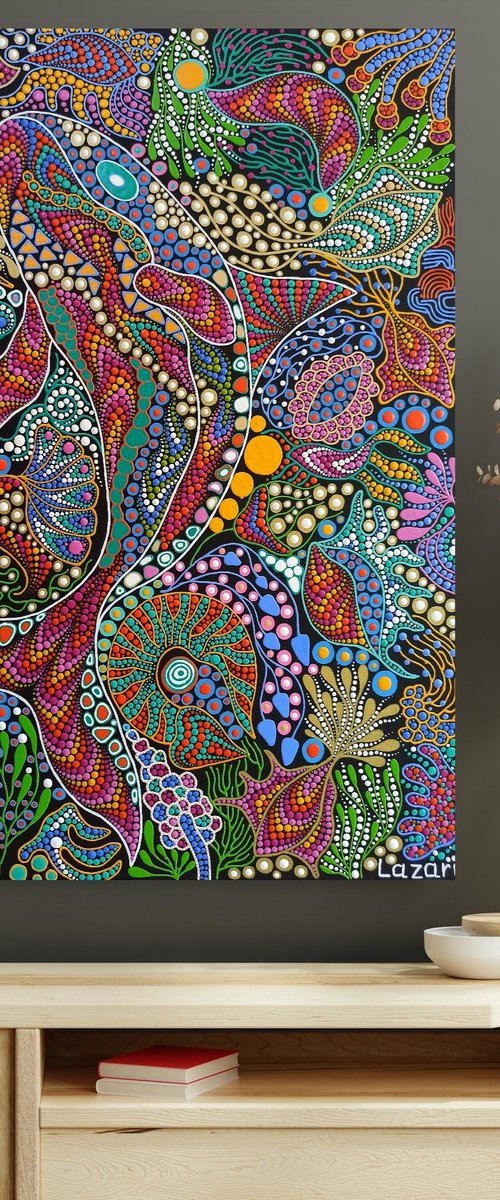 Beneath the Azure Depths by Oxana Lazari