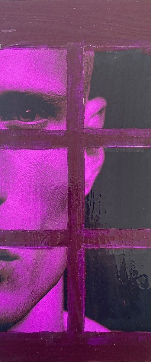 Unknown Guy Pink by Jerome Cholet