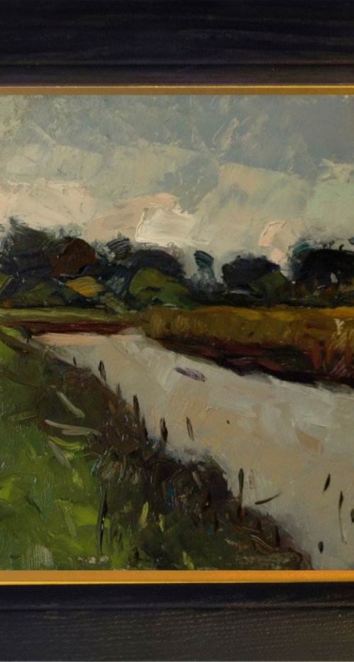 Autumn Morning on the Arun by Andre Pallat