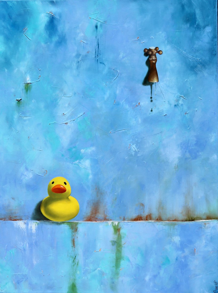 Photorealistic Oil Painting , I Thirst By Diana Benedetti, 30 X 40, Artwork For Sale On Artfinder