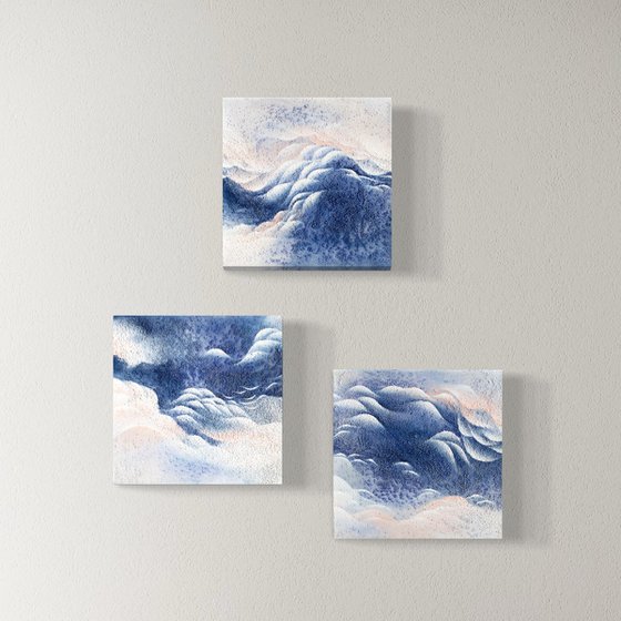 A torrent of love - triptych