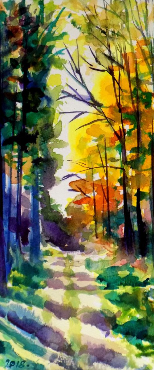 Autumn path by Maja Grecic