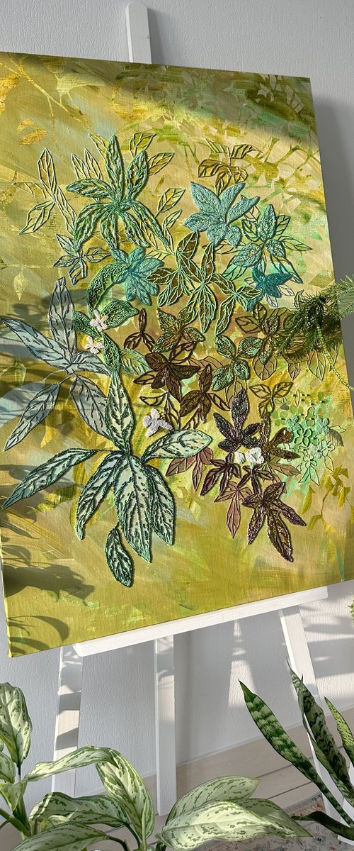 Green Flora by Ekaterina Prisich