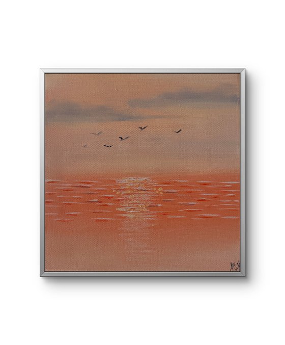 Last light over silence