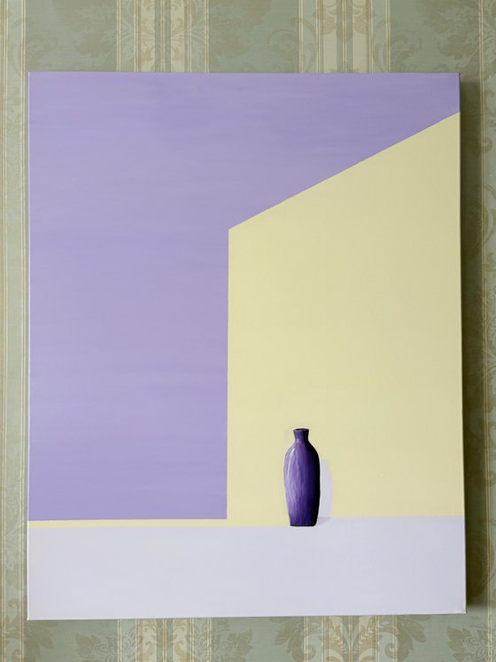The Shape of Stillness XII Lilac Light