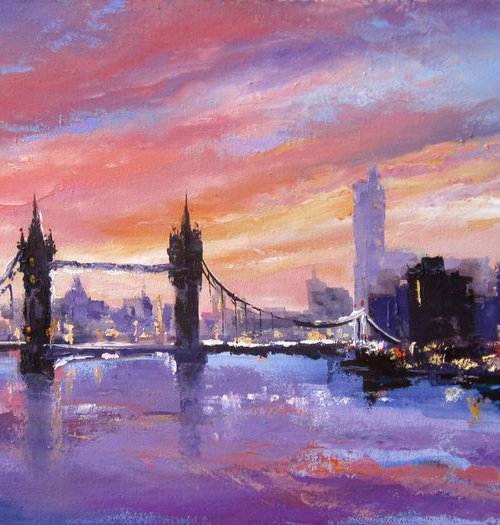 Sky of London by Aleksandr Neliubin