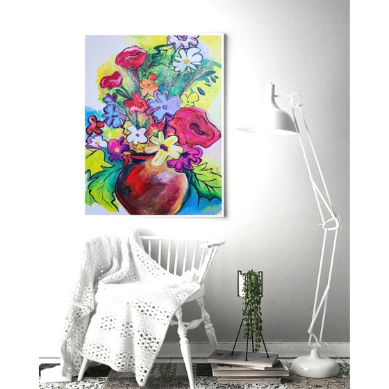 Bright Wildflowers