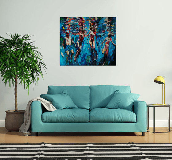 In the light of the water