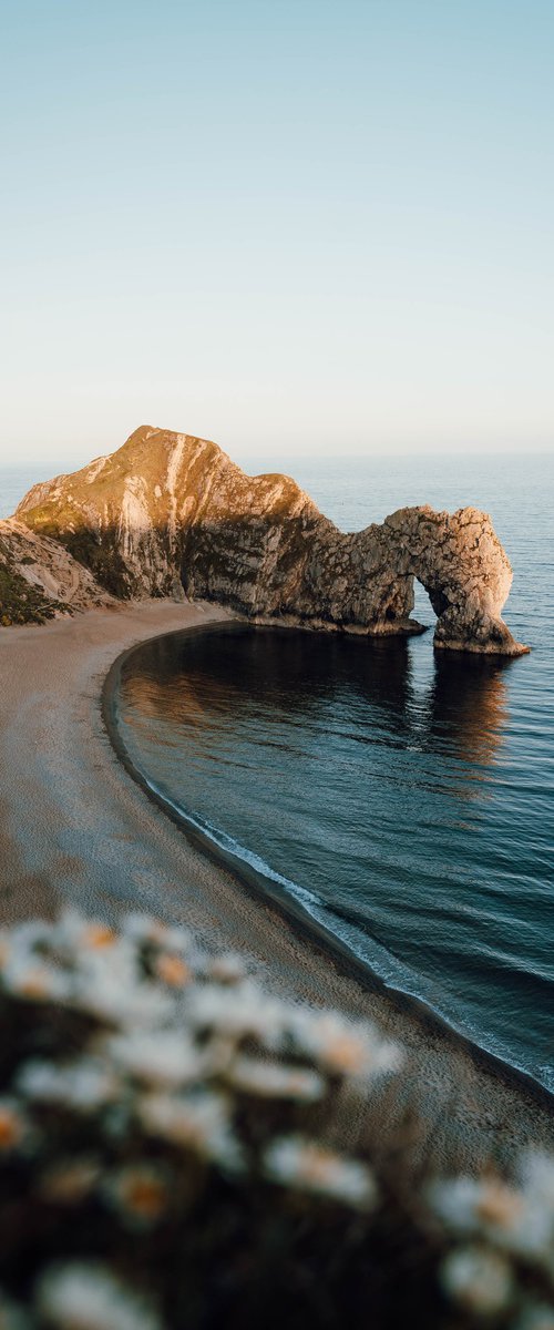 Last Light at Durdle Door by Graham Pengelly