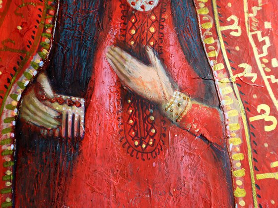 Fantasy with Flowers 333. paper 59x42cm