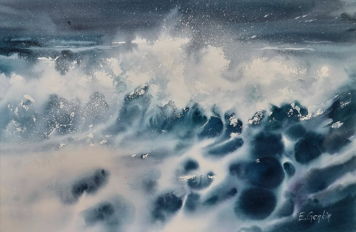 The Wave - 10 by Elena Genkin