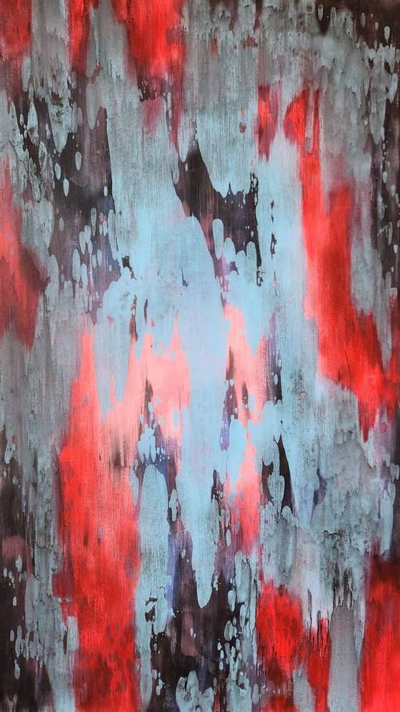 REFLECTION III-Contemporary Abstract Painting