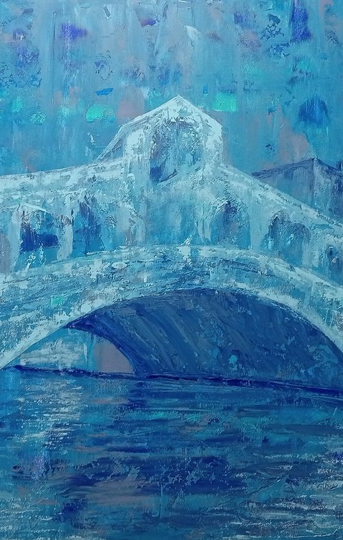Rialto Bridge in Venice by Denis Kuvayev